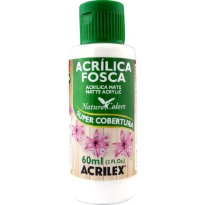 TINTA ACRILICA FOSCA 60ML 519/BRANCO - UN