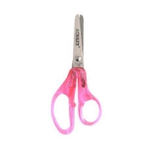 TESOURA ESCOLAR ACRILEX 22526 ROSA - UN