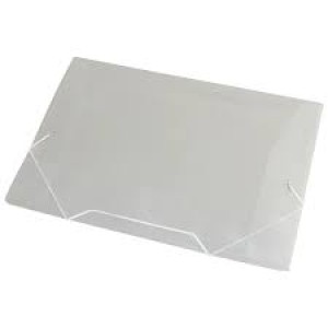 PASTA ABA ELASTICO PLASTICA OFICIO CRISTAL ACP - UN